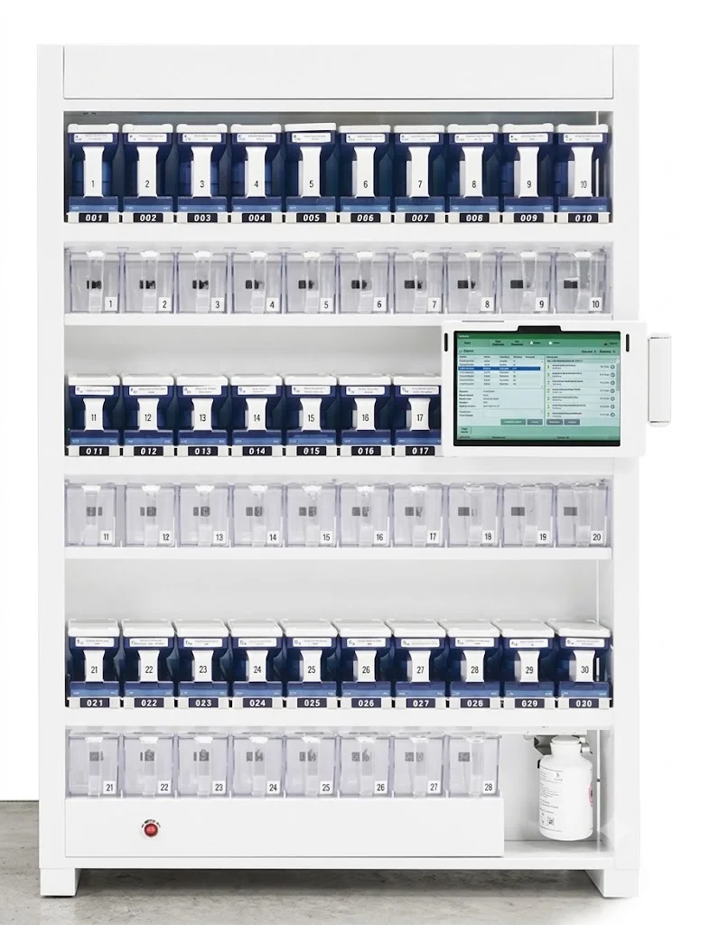 MTC Model — Semi-Automatic Vial Packaging · Multi Tablet Counter