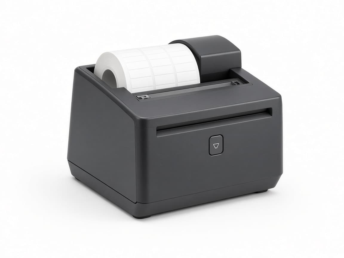 Desktop thermal label printer for MTC-30 bottle labels